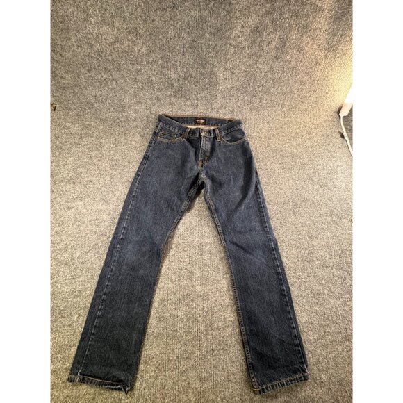 Adam Levine Mens W30 x L30 denim blue jeans missing rear patch in the back - Picture 2 of 16